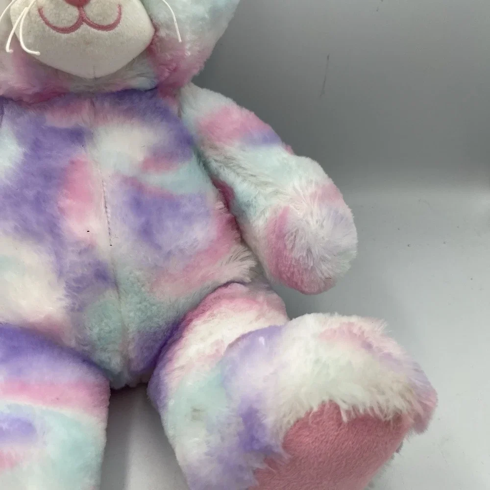 BUILD-A-BEAR' TYE DYE PASTEL CAT 16‎ INCHES